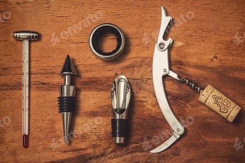 Preview: Different wine tools