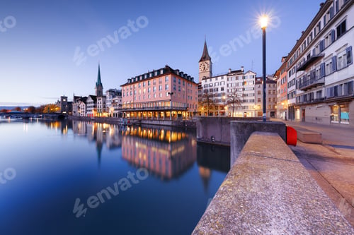 Preview: Zurich, Switzerland on the Limmat River