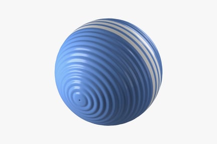 Concentric spiral sphere with apertures
