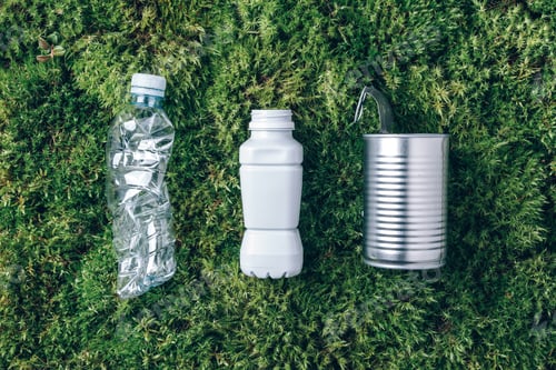 Preview: Hand Hold Show Recyclable Plastic Paper Can