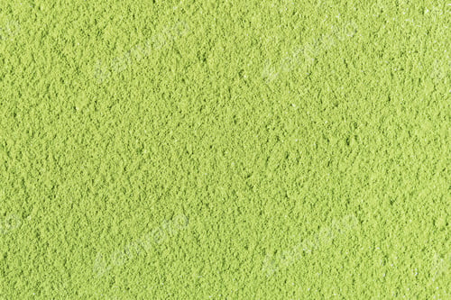 Preview: The texture of green matcha tea powder. Top view.