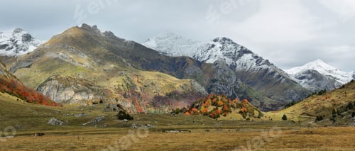 Preview: Autumn scene in Otal valley, Spain