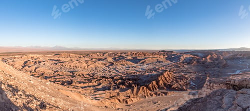 Preview: Panoramic view of Death Valley at Sunset - Atacama Desert, Chile