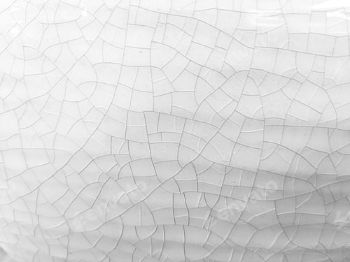 Visualização: superfície cerâmica crepitante textura em preto e branco