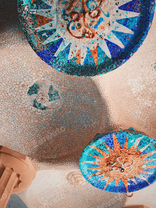 Preview: Ceiling in Gaudi Park Guell