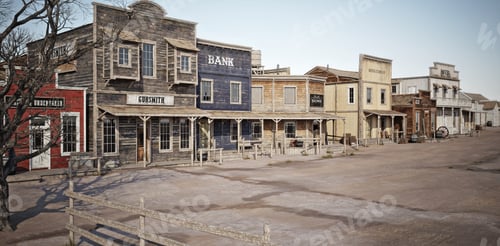 Preview: Western town