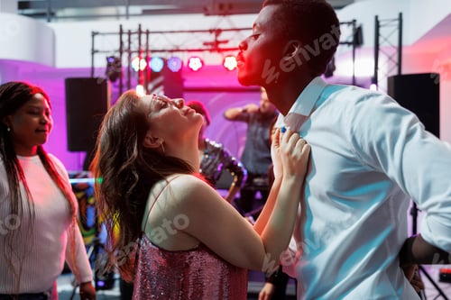 Preview: Passionate man and woman dancing