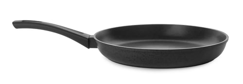 Preview: New non-stick frying pan isolated on white