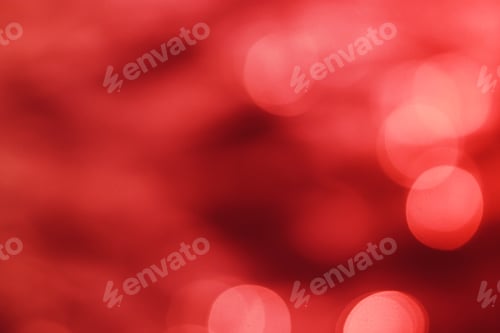 Preview: bloody red color and glowing bokeh background