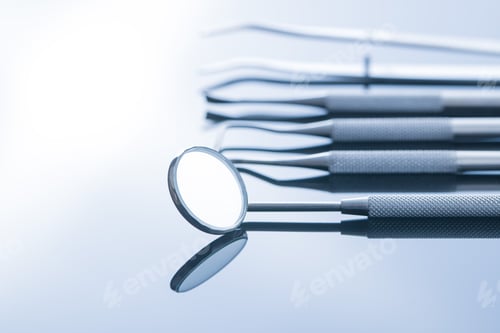 Preview: Dental instruments. Dentists tools.