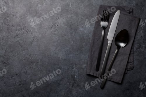 Preview: Spoon, fork and knife