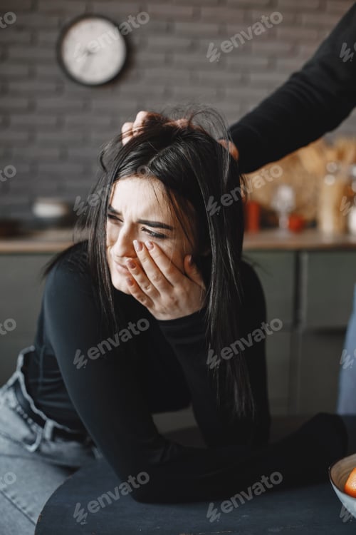 Preview: Husband beating and smothering wife during argument