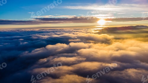 Preview: sunrise over the mountains