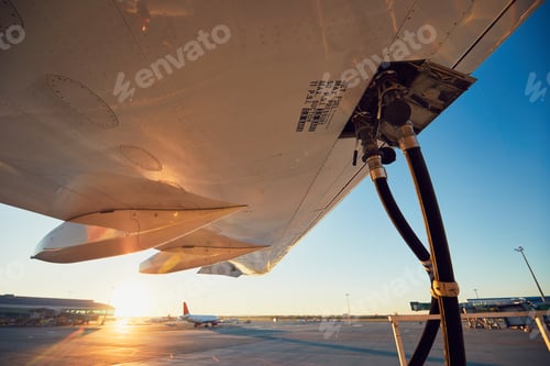 Preview: Refueling of the airplane