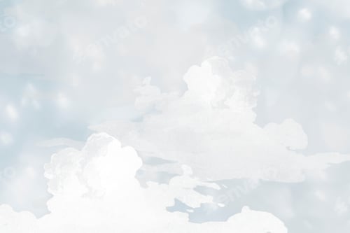 Preview: Gray cloudy sky background design resource