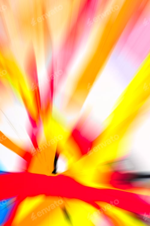 Preview: Abstract multicolored background. Rays of colorful light