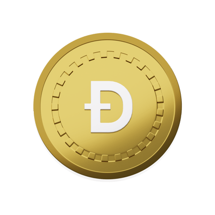 Preview: Dogecoin 3D Icon