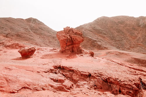 Preview: The red sand rocks in Timna park, Israel