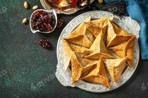 Preview: Arabic Cuisine. Ramadan Kareem Festive. Ramadan menu.