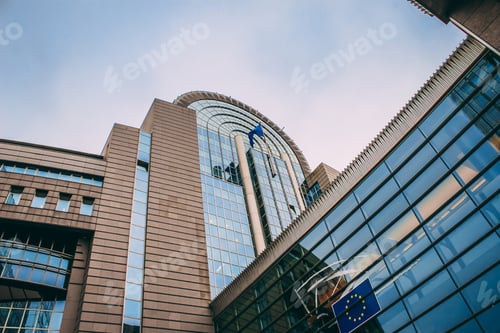 Preview: Shot of the Parlamentarium Ixelles Belgium