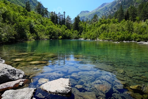 Preview: Lake in mountains, North Caucasus, Russia