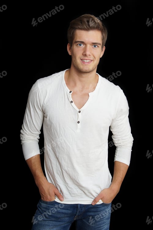 Preview: young man smiling