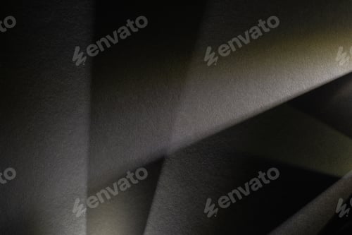 Preview: light prism with beams on dark textured background