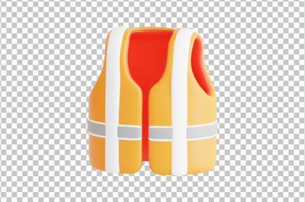 Preview: Safety Vest 3D Icon