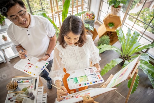 Preview: Leisure activities of a retired couple