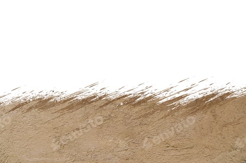 Preview: mud splash isolated on white background.
