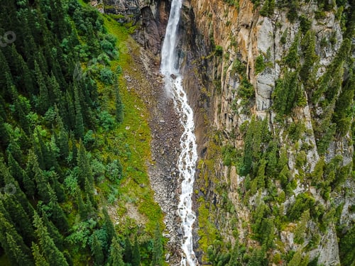 Preview: Mountain waterfall