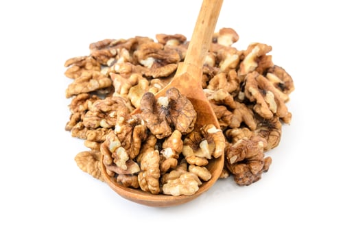 Preview: Close-up of Walnuts and a Wooden Spoon