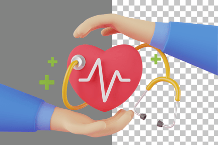 Preview: Healthy Heart 3D Icon