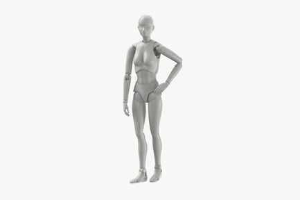 Preview: Articulated Female Mannequin for Fashion Design