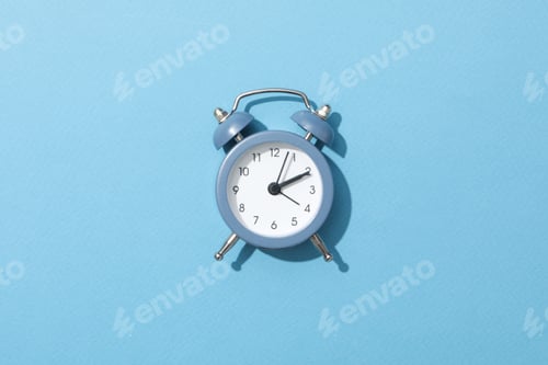 Preview: Concept of sleep and wake up with alarm clock