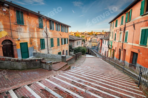 Preview: Perugia, Italy on the medieval Aqueduct Street