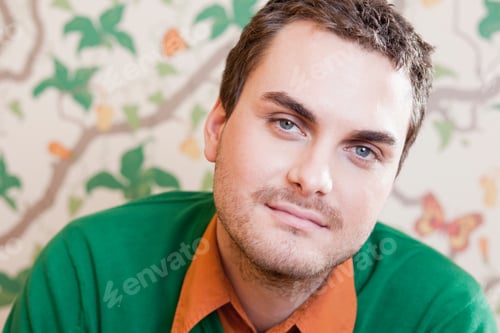 Preview: content man smiling