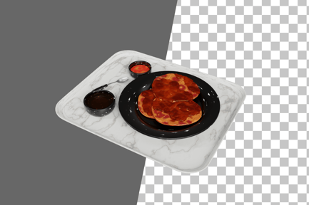 Preview: Canai Bread 3D Icon