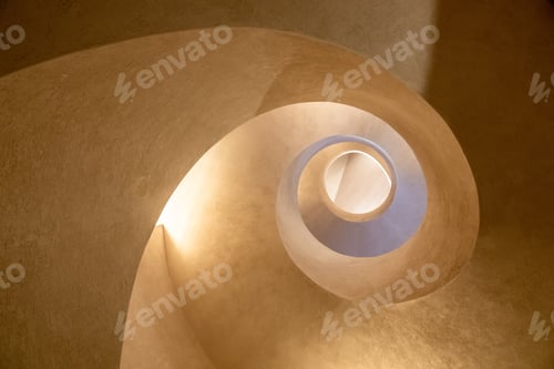 Preview: typical modern stone staircase