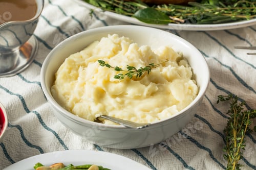 Preview: Homemade Thanksgiving Garlic Mashed Potatoes