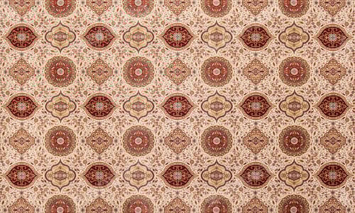 Preview: Detailed Red and Beige Geometric Pattern Background