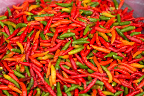 Preview: Close up of pile of peppers