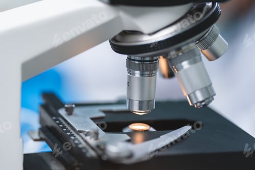 Preview: researcher working in laboratory for medicals science research using scientific equipment technology
