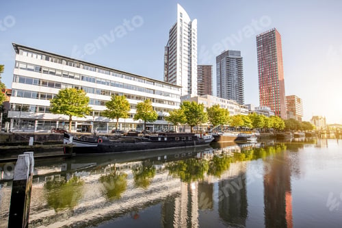 Preview: Rotterdam city in Netherlands
