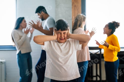 Preview: Family arguments and fights make children stressful angry or sad