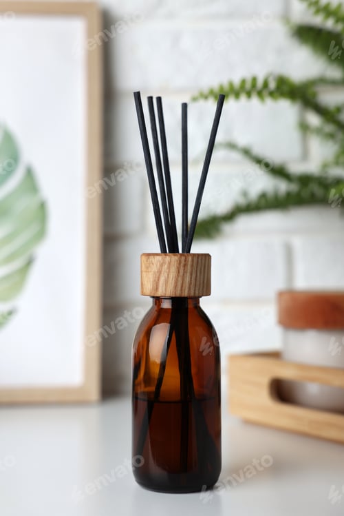 Preview: Air reed freshener on white table indoors