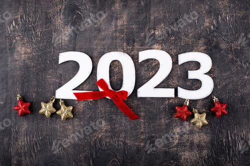 Preview: 2023 New Year and Christmas composition
