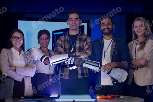 Preview: A startup team develops future medical technology. The diverse engineers test