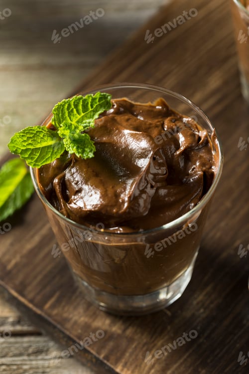 Preview: Organic Healthy Homemade Avocado Pudding