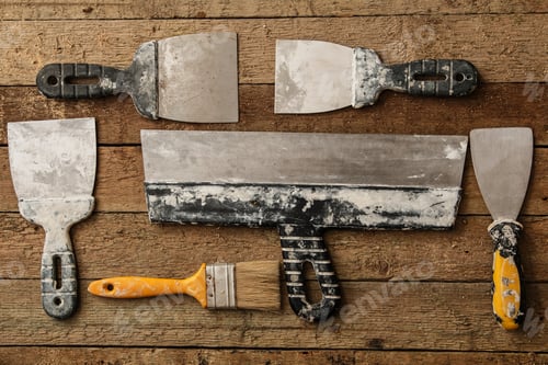 Preview: Kit of putty knives